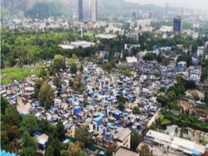 In the second wave, patients in the slum area were also detained | दुसऱ्या लाटेतही झोपडपट्टी परिसरातील रुग्ण आटोक्यात; पाच ठिकाणी १०० पेक्षा कमी In the second wave, patients in the slum area were also detained | दुसऱ्या लाटेतही झोपडपट्टी परिसरातील रुग्ण आटोक्यात; पाच ठिकाणी १०० पेक्षा कमी