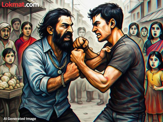 pune crime three men fatally attacked four people who were leaving the police station | पोलिस ठाण्यातून बाहेर पडलेल्या चौघांवर तिघांनी केला प्राणघातक हल्ला pune crime three men fatally attacked four people who were leaving the police station | पोलिस ठाण्यातून बाहेर पडलेल्या चौघांवर तिघांनी केला प्राणघातक हल्ला