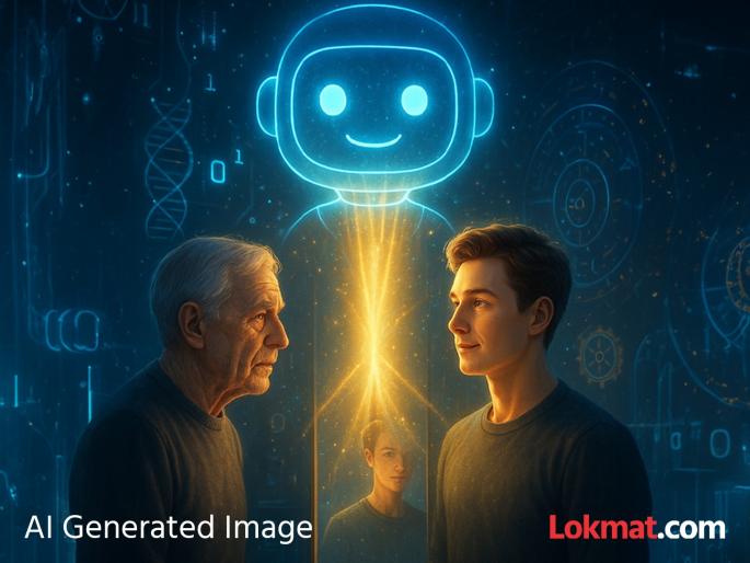 AI power now it will even prevent old age you will stay forever young know about What is chatbot reverse aging | AI ची कमाल, आता म्हातारपणही रोखणार, राहाल "चिरतरुण"! काय आहे चॅटबॉट रिव्हर्स एजिंग? जाणून घ्या AI power now it will even prevent old age you will stay forever young know about What is chatbot reverse aging | AI ची कमाल, आता म्हातारपणही रोखणार, राहाल "चिरतरुण"! काय आहे चॅटबॉट रिव्हर्स एजिंग? जाणून घ्या