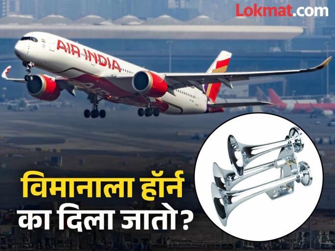 Why is airplanes also have horns, know when and under what conditions do pilots blow it | ना वर ट्रॅफिक असतं, ना ओव्हरटेक करायचं असतं; मग विमानात हॉर्न कशासाठी लावतात?