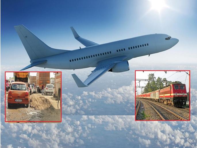 The road is potholed, the train runs via Manmad, there is only talk of a flight from Chhatrapati Sambhajinagar to Pune! | रस्ता खड्डेमय, रेल्वे धावते मनमाडमार्गे, छत्रपती संभाजीनगरहून पुणे विमानसेवेच्या फक्त गप्पा!