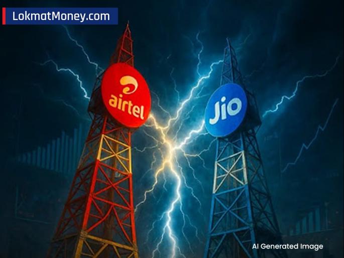 Airtel surpasses Jio Profit of Rs 5948 crores in the first quarter Big increase in revenue too | एअरटेलने जिओला मागे टाकले! पहिल्या तिमाहीत ५९४८ कोटींचा नफा; महसुलातही मोठी वाढ