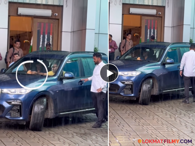 Ajay Devgn Spiritual Gesture Idol Darshan Car Video Viral | अजय देवगणच्या 'त्या' कृतीनं वेधलं लक्ष, नेटकऱ्यांकडून होतोय कौतुकाचा वर्षाव