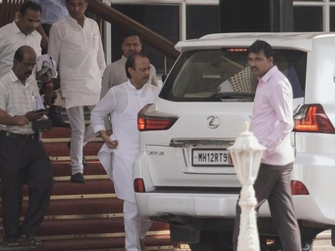 Leader of Opposition Ajit Pawar attended a public event in Pune today after last 7-8 days. | Ajit Pawar: 'तुम्ही ७-८ दिवसांपासून होतात, तरी कुठे?'; पत्रकारांच्या प्रश्नावर अजित पवार काय म्हणाले, पाहा! Leader of Opposition Ajit Pawar attended a public event in Pune today after last 7-8 days. | Ajit Pawar: 'तुम्ही ७-८ दिवसांपासून होतात, तरी कुठे?'; पत्रकारांच्या प्रश्नावर अजित पवार काय म्हणाले, पाहा!