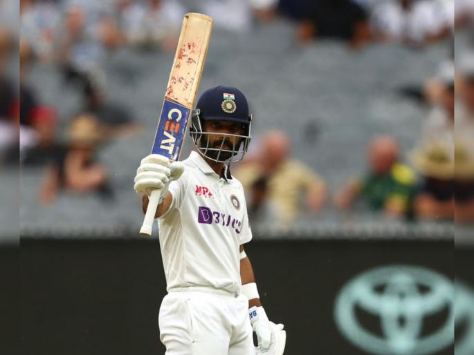 Ajinkya Rahane becomes the first Indian player to score two Centuries on a boxing day Test against Australia, India lead by 82 run | India vs Australia, 2nd Test : Well Done Ajinkya!; बॉक्सिंग डे कसोटीत 'हा' इतिहास रचणारा पहिला भारतीय फलंदाज