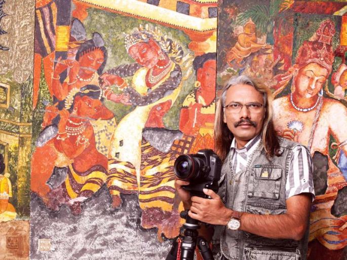 Ajitha re-emerging ... | अजिंठा पुन्हा साकारताना... Ajitha re-emerging ... | अजिंठा पुन्हा साकारताना...