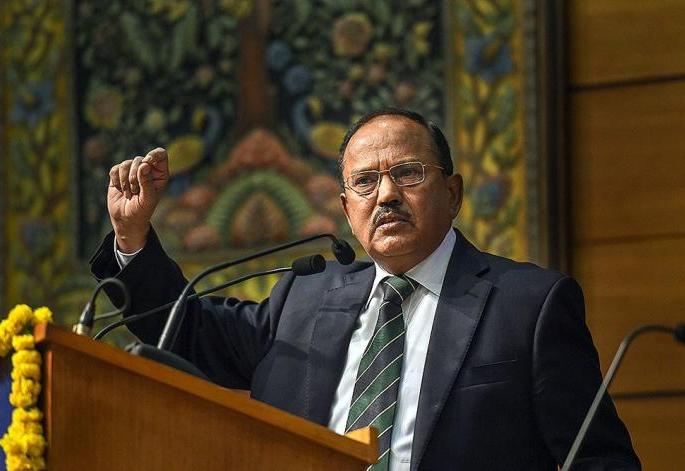 we will fight on our soil as well as on foreign soil says nsa ajit doval | दुसऱ्याच्या इच्छेने नाही, जेथे धोका दिसेल तेथे युद्ध करू; NSA अजित डोवालांचा इशारा we will fight on our soil as well as on foreign soil says nsa ajit doval | दुसऱ्याच्या इच्छेने नाही, जेथे धोका दिसेल तेथे युद्ध करू; NSA अजित डोवालांचा इशारा