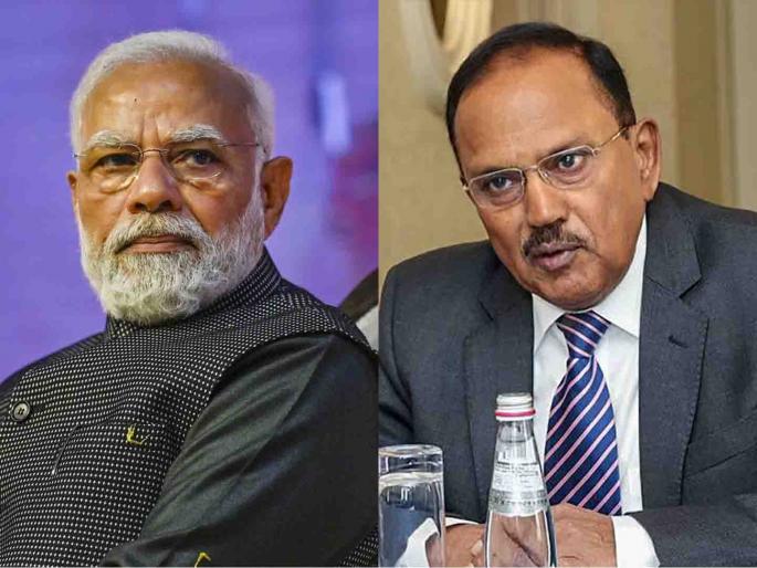 Ajit Doval appointed as National Security Advisor for a third time, appointment co-terminus with PM Modi | अजित डोवाल यांच्यावरच पंतप्रधान मोदींचा विश्वास; राष्ट्रीय सुरक्षा सल्लागार म्हणून तिसरी टर्म Ajit Doval appointed as National Security Advisor for a third time, appointment co-terminus with PM Modi | अजित डोवाल यांच्यावरच पंतप्रधान मोदींचा विश्वास; राष्ट्रीय सुरक्षा सल्लागार म्हणून तिसरी टर्म