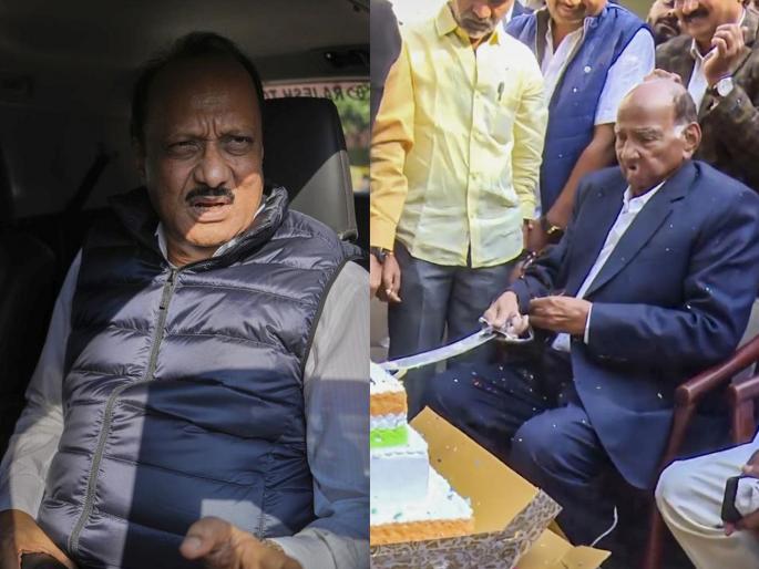 sharad pawar ajit pawar meeting; sparks debate; Congress feels, 'Something is wrong' | काका-पुतण्याची भेट; चर्चांना उधाण; काँग्रेसला वाटते, ‘कुछ तो गडबड है’ sharad pawar ajit pawar meeting; sparks debate; Congress feels, 'Something is wrong' | काका-पुतण्याची भेट; चर्चांना उधाण; काँग्रेसला वाटते, ‘कुछ तो गडबड है’