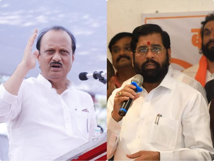 ncp leader ajit pawar taunt cm eknath shinde over project goes to other state from maharashtra | Maharashtra Politics: “आमच्यासोबत असताना एकनाथ शिंदे चांगले होते, आता जरा काम बिघडलं”; अजित पवारांचा टोला ncp leader ajit pawar taunt cm eknath shinde over project goes to other state from maharashtra | Maharashtra Politics: “आमच्यासोबत असताना एकनाथ शिंदे चांगले होते, आता जरा काम बिघडलं”; अजित पवारांचा टोला