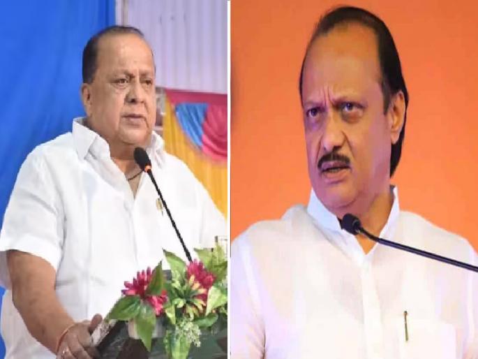 "Dada aap aye bahar ayi hai", Hasan Mushrif tearfully said to Ajit Pawar... | "दादा आप आए बहार आयी है", हसन मुश्रीफ यांना अश्रू अनावर, अजित पवारांना उद्देशून म्हणाले…  "Dada aap aye bahar ayi hai", Hasan Mushrif tearfully said to Ajit Pawar... | "दादा आप आए बहार आयी है", हसन मुश्रीफ यांना अश्रू अनावर, अजित पवारांना उद्देशून म्हणाले…