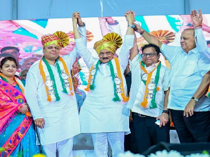 P. N. Patil and Vilasrao Deshmukh as well as Me and Rahul says Deputy Chief Minister Ajit Pawar | Kolhapur Politics: जसे ‘विलासराव-पी. एन.’तसेच ‘मी आणि राहुल’; अजित पवार यांचा कार्यकर्त्यांना शब्द  P. N. Patil and Vilasrao Deshmukh as well as Me and Rahul says Deputy Chief Minister Ajit Pawar | Kolhapur Politics: जसे ‘विलासराव-पी. एन.’तसेच ‘मी आणि राहुल’; अजित पवार यांचा कार्यकर्त्यांना शब्द
