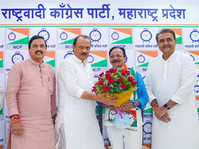The former minister and BJP Leader Rajkumar Badole joined NCP in Presence of Ajit Pawar | भाजपाला धक्का! माजी मंत्र्यांनी हाती घेतली अजित पवारांच्या राष्ट्रवादीचा झेंडा The former minister and BJP Leader Rajkumar Badole joined NCP in Presence of Ajit Pawar | भाजपाला धक्का! माजी मंत्र्यांनी हाती घेतली अजित पवारांच्या राष्ट्रवादीचा झेंडा