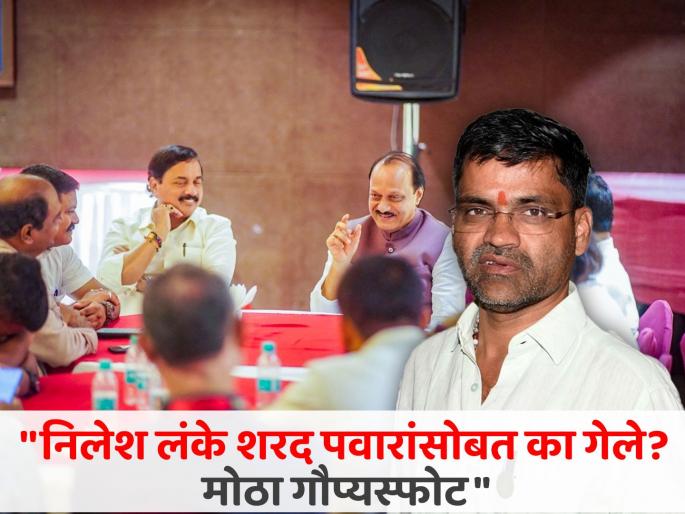 Ajit pawar on Nilesh Lanke, Mahayuti Seat Sharing: "Give Assembly to Sunetra Pawar and Lok Sabha to me"; Ajit Pawar's big secret explosion regarding Nilesh Lanke | "लंके माझ्याकडून लोकसभा लढविण्यास तयार होते"; अजित पवारांचा निलेश लंकेंबाबत मोठा गौप्यस्फोट Ajit pawar on Nilesh Lanke, Mahayuti Seat Sharing: "Give Assembly to Sunetra Pawar and Lok Sabha to me"; Ajit Pawar's big secret explosion regarding Nilesh Lanke | "लंके माझ्याकडून लोकसभा लढविण्यास तयार होते"; अजित पवारांचा निलेश लंकेंबाबत मोठा गौप्यस्फोट