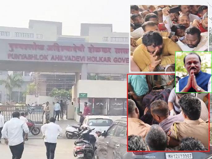 Ajit Pawar plane crash Baramati updates The sky over Baramati was torn apart! The sound of 'Dada... Dada...' shook the sky; After the plane crash, a sea of people gathered in Baramati, shops were closed tightly | बारामतीवर आभाळ फाटलं! कार्यकर्ते दादा... दादा... म्हणून धाय मोकलून रडू लागले...; बारामतीत प्रचंड गर्दी, विदारक दृष्ये... Ajit Pawar plane crash Baramati updates The sky over Baramati was torn apart! The sound of 'Dada... Dada...' shook the sky; After the plane crash, a sea of people gathered in Baramati, shops were closed tightly | बारामतीवर आभाळ फाटलं! कार्यकर्ते दादा... दादा... म्हणून धाय मोकलून रडू लागले...; बारामतीत प्रचंड गर्दी, विदारक दृष्ये...