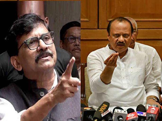 ED notice will come again, in 2024 Ajit Pawar will have changed god again; A troop of Sanjay Raut | परत ईडीची नोटीस येईल, २०२४ मध्ये अजित पवारांनी पुन्हा दैवत बदललेले असेल; राऊतांचे संकेत ED notice will come again, in 2024 Ajit Pawar will have changed god again; A troop of Sanjay Raut | परत ईडीची नोटीस येईल, २०२४ मध्ये अजित पवारांनी पुन्हा दैवत बदललेले असेल; राऊतांचे संकेत