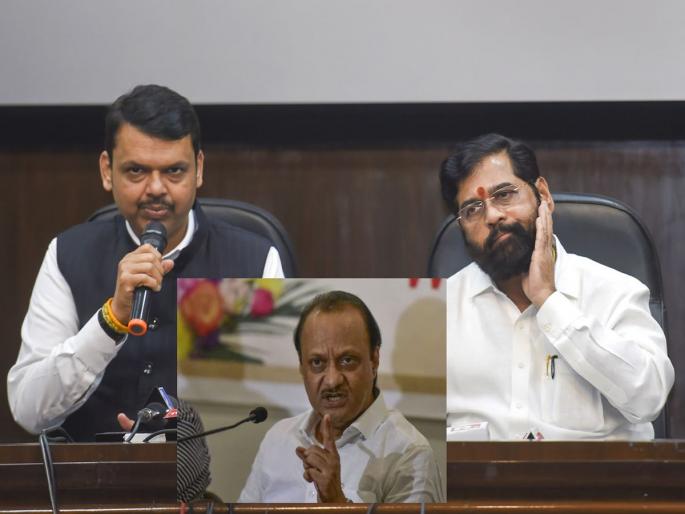 Did Eknath Shinde-Devendra Fadnavis bring the copper plate of power? Ajit Pawar got angry on that issue, said... | Ajit Pawar: शिंदे-फडणवीस सत्तेचा ताम्रपट घेऊन आलेत का? त्या मुद्द्यावरून अजित पवार भडकले, म्हणाले... Did Eknath Shinde-Devendra Fadnavis bring the copper plate of power? Ajit Pawar got angry on that issue, said... | Ajit Pawar: शिंदे-फडणवीस सत्तेचा ताम्रपट घेऊन आलेत का? त्या मुद्द्यावरून अजित पवार भडकले, म्हणाले...