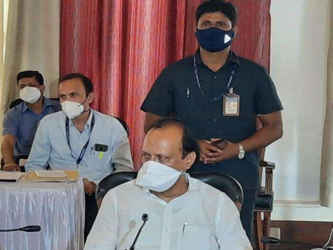 Ajit Pawar warns that if Corona rules are not followed, strict restrictions will be imposed again | "कोरोना नियम न पाळल्यास पुन्हा कडक निर्बंध लागू करणार" अजित पवारांचा इशारा Ajit Pawar warns that if Corona rules are not followed, strict restrictions will be imposed again | "कोरोना नियम न पाळल्यास पुन्हा कडक निर्बंध लागू करणार" अजित पवारांचा इशारा