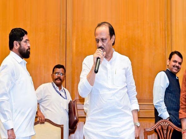Ajit Pawar absent in today's cabinet meeting; What is the reason? Discussions of displeasure | अजित पवार देवगिरीवर, तरीही मंत्रिमंडळ बैठकीला आले नाहीत; कारण काय? नाराजीच्या चर्चा