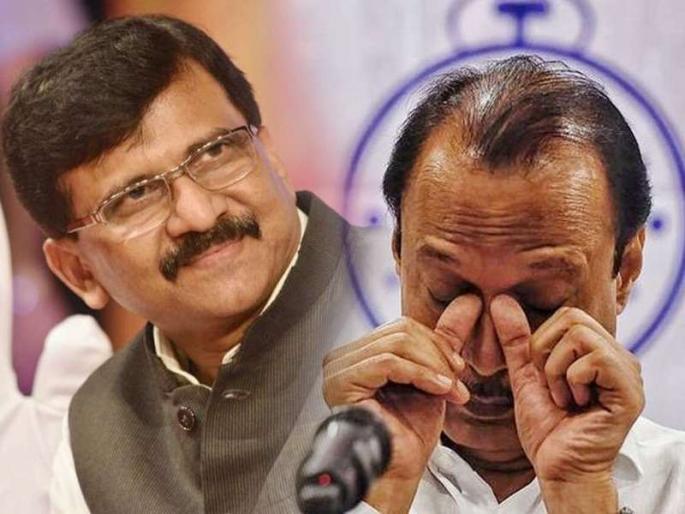 If your tears are true then apologize to Maharashtra, Sanjay Raut's answer to Ajit Pawar | 'तुमचे अश्रू खरे असतील तर महाराष्ट्राची माफी मागा', राऊतांचा अजित पवारांवर पलटवार