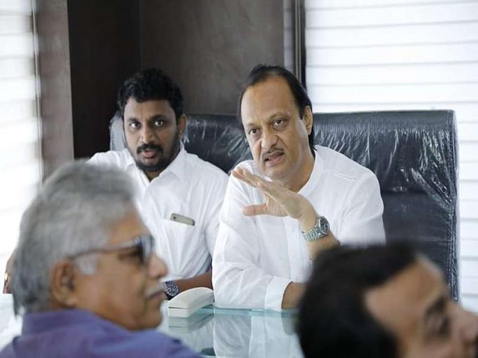 'BJP-Shiv Sena leader annoyed', Ajit Pawar's hollow tweet against bjp and shiv sena | 'भाजपा-शिवसेनेचे जुने नेते नाराज', पक्षांतर मुद्द्यावरुन अजित पवारांचं खोचक ट्विट 'BJP-Shiv Sena leader annoyed', Ajit Pawar's hollow tweet against bjp and shiv sena | 'भाजपा-शिवसेनेचे जुने नेते नाराज', पक्षांतर मुद्द्यावरुन अजित पवारांचं खोचक ट्विट