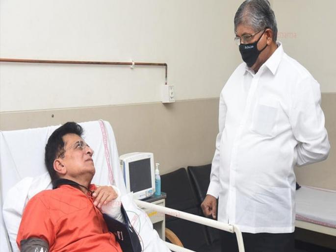 BJP has informed that BJP leader Kirit Somaiya will return to Pune on February 11. | Kirit Somaiya: किरीट सोमय्या ११ फेब्रुवारीला पुन्हा पुण्यात येणार; हिंमत असेल तर रोखून दाखवा- चंद्रकांत पाटील BJP has informed that BJP leader Kirit Somaiya will return to Pune on February 11. | Kirit Somaiya: किरीट सोमय्या ११ फेब्रुवारीला पुन्हा पुण्यात येणार; हिंमत असेल तर रोखून दाखवा- चंद्रकांत पाटील
