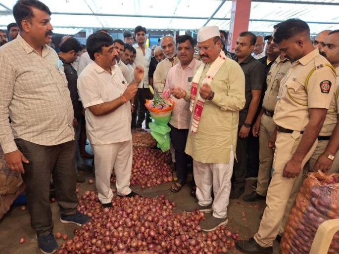 Will provide relief to onion producers as well as consumers; Abdul Sattar's assurance | कांदा उत्पादकांसह ग्राहकांनाही दिलासा देणार; अब्दूल सत्तार यांचे आश्वासन Will provide relief to onion producers as well as consumers; Abdul Sattar's assurance | कांदा उत्पादकांसह ग्राहकांनाही दिलासा देणार; अब्दूल सत्तार यांचे आश्वासन