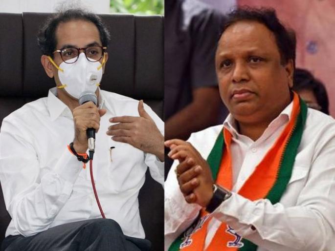 BJP MLA Ashish Shelar has taunt to Shiv Sena | 'भाजपाच्या ताटातील उरलेले खरकटे खाऊन शिवसेना पोट भरतेय'; शेलारांचा कोकणी भाषेत टोला BJP MLA Ashish Shelar has taunt to Shiv Sena | 'भाजपाच्या ताटातील उरलेले खरकटे खाऊन शिवसेना पोट भरतेय'; शेलारांचा कोकणी भाषेत टोला
