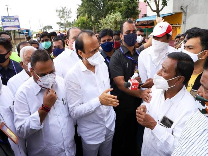 Kolhapur-Sangli is not at risk of floods due to Karnatak's Almatti dam, says DCM Ajit Pawar | 'कर्नाटकातील अलमट्टी धरणामुळे कोल्हापूर-सांगलीला महापूराचा धोका नाही'-अजित पवार Kolhapur-Sangli is not at risk of floods due to Karnatak's Almatti dam, says DCM Ajit Pawar | 'कर्नाटकातील अलमट्टी धरणामुळे कोल्हापूर-सांगलीला महापूराचा धोका नाही'-अजित पवार