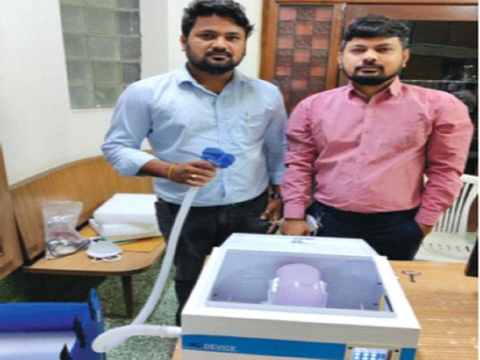 Yavatmal engineer realizes multi-purpose ventilator, also approved by Central Government, | यवतमाळच्या अभियंत्याने साकारले बहुपयोगी व्हेंटिलेटर, केंद्र सरकारचीही मान्यता Yavatmal engineer realizes multi-purpose ventilator, also approved by Central Government, | यवतमाळच्या अभियंत्याने साकारले बहुपयोगी व्हेंटिलेटर, केंद्र सरकारचीही मान्यता