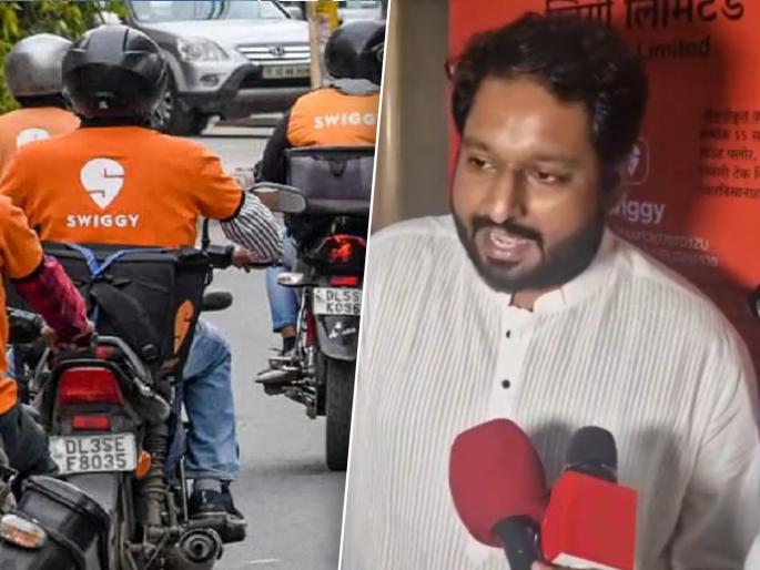Shiv Sanchar Sena raids Swiggy registered office in Mumbai over chaotic management | "सुधारणा झाली नाही तर डिलिव्हरी बॉईजला फिरू देणार नाही"; स्विगीला ठाकरे गटाचा इशारा