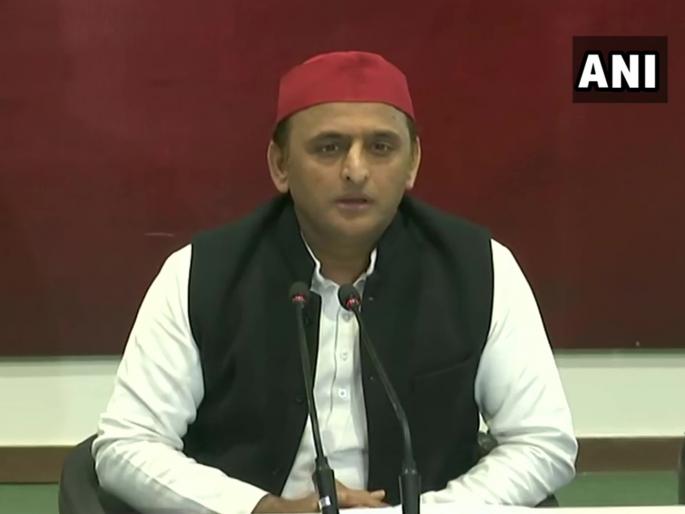 Akhilesh Yadav said Yogi Adityanath is responsible for the violence in Uttar Pradesh | योगींच्या इशाऱ्यावरून उत्तर प्रदेशमध्ये हिंसाचार: अखिलेश यादव Akhilesh Yadav said Yogi Adityanath is responsible for the violence in Uttar Pradesh | योगींच्या इशाऱ्यावरून उत्तर प्रदेशमध्ये हिंसाचार: अखिलेश यादव