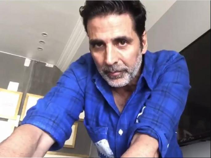 Akshay Kumar meets Akshay Kumar During LockDown-SRJ | लॉकडाऊन दरम्यान जेव्हा अक्षय कुमार भेटला 'या' खास व्यक्तीला !