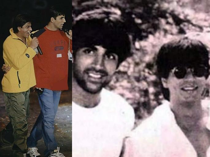 akshay kumar wishes shahrukh khan on his birthday in a witty way says you dont look like 60 | ६० का लगता नही कहीं से! अक्षय कुमारच्या शाहरुखला हटके शुभेच्छा; म्हणाला, "शकल से ४०..." akshay kumar wishes shahrukh khan on his birthday in a witty way says you dont look like 60 | ६० का लगता नही कहीं से! अक्षय कुमारच्या शाहरुखला हटके शुभेच्छा; म्हणाला, "शकल से ४०..."