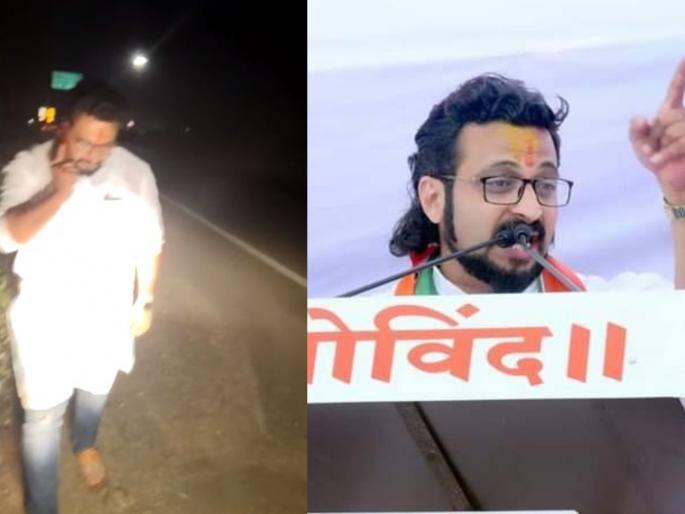 dr.amol kolhe rally from raod in pimpari by mobile, rally cancelled due to modi rally | डॉ. कोल्हेंची 'मोबाईल सभा', मोदींमुळे परवानगी नाकारल्याने चक्क रस्त्यावरुनच थेट संवाद dr.amol kolhe rally from raod in pimpari by mobile, rally cancelled due to modi rally | डॉ. कोल्हेंची 'मोबाईल सभा', मोदींमुळे परवानगी नाकारल्याने चक्क रस्त्यावरुनच थेट संवाद