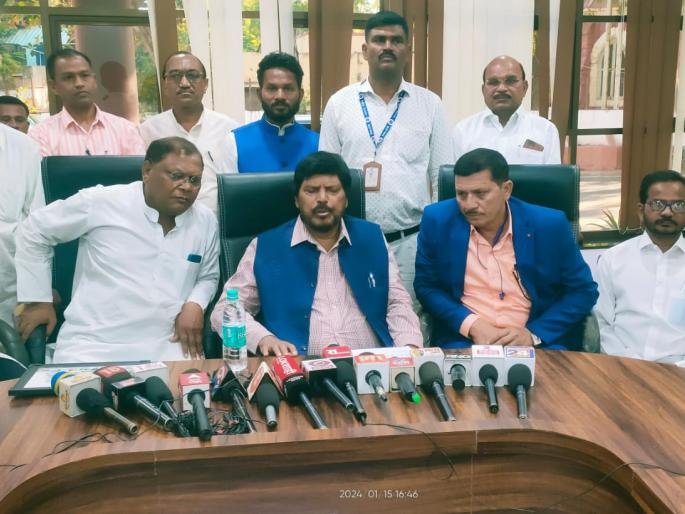 The Republican Party of India will ask for two seats for the Lok Sabha | लोकसभेसाठी रिपब्लिकन पार्टी ऑफ इंडिया पक्ष दोन जागा मागणार! The Republican Party of India will ask for two seats for the Lok Sabha | लोकसभेसाठी रिपब्लिकन पार्टी ऑफ इंडिया पक्ष दोन जागा मागणार!