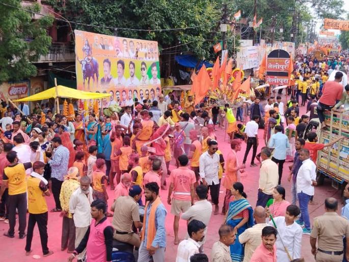 Akola Kavadyatra latest updates | अकोल्यात "जय भोले"च्या जयघोषात कावडयात्रा जल्लोषात!