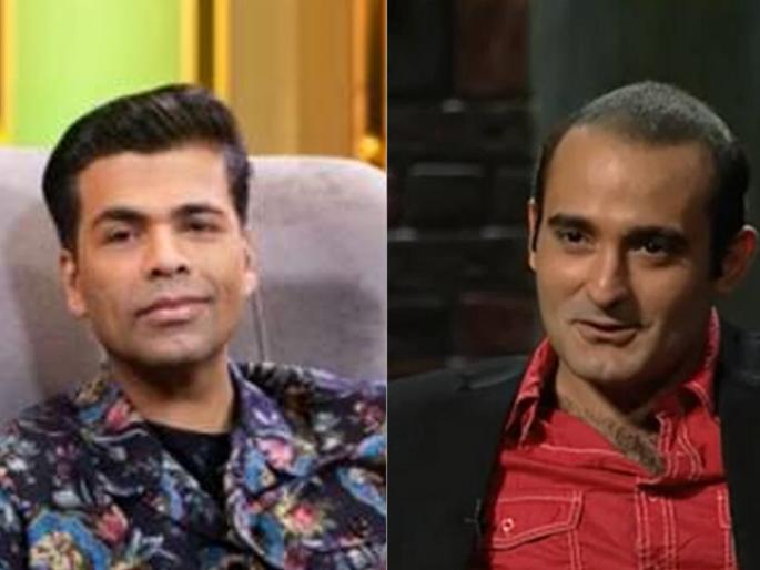 karan johar recalled his childhood memories in koffee with karan that he was scarred with actor aksha ykhanna | WHAT ! करण जोहरला वाटायची अक्षय खन्नाची भीती, कारण वाचून व्हाल हैराण karan johar recalled his childhood memories in koffee with karan that he was scarred with actor aksha ykhanna | WHAT ! करण जोहरला वाटायची अक्षय खन्नाची भीती, कारण वाचून व्हाल हैराण