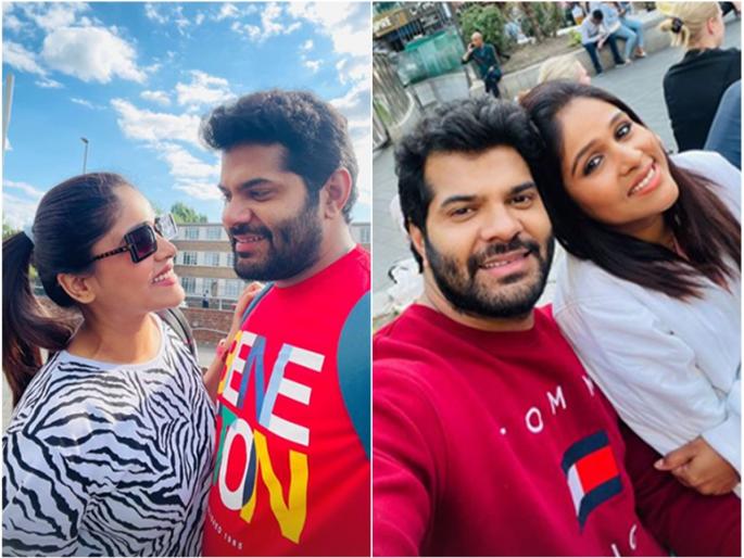 Hardik joshi akshaya deodhar romantic vacation photo viral on instagram | 'तुझ्यात जीव रंगला' पाठकबाई आणि राणादाचा व्हेकेशन मोड, अक्षया-हार्दिकचा परदेशात रोमान्स Hardik joshi akshaya deodhar romantic vacation photo viral on instagram | 'तुझ्यात जीव रंगला' पाठकबाई आणि राणादाचा व्हेकेशन मोड, अक्षया-हार्दिकचा परदेशात रोमान्स