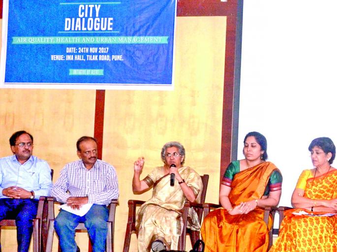 discussion on Environmental issue, organize by alert pune | मर्यादा ओळखून शहर व्यवस्थापन : सुलक्षणा महाजन : पर्यावरणप्रश्नी ‘अॅलर्ट’चा सिटी डॉयलॉग discussion on Environmental issue, organize by alert pune | मर्यादा ओळखून शहर व्यवस्थापन : सुलक्षणा महाजन : पर्यावरणप्रश्नी ‘अॅलर्ट’चा सिटी डॉयलॉग