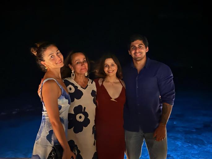 alia bhatt vacation with mother and sister shaheen bhatt also shaheen s boyfriend also accompanied them | आलिया भटचे होणारे भाऊजी कोण? शाहीनने शेअर केले बॉयफ्रेंडसोबतचे फोटो; कोण आहे तो?