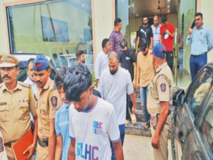 Illegal call center busted in Alibaug, 35 arrested in police action, cheating US citizens | अलिबागमध्ये बेकायदा कॉल सेंटरचा पर्दाफाश, पोलिसांच्या कारवाईत ३५ जणांना अटक Illegal call center busted in Alibaug, 35 arrested in police action, cheating US citizens | अलिबागमध्ये बेकायदा कॉल सेंटरचा पर्दाफाश, पोलिसांच्या कारवाईत ३५ जणांना अटक