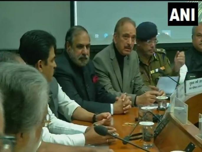 The resolution passed at the all-party meeting | दहशतवादाविरोधात एकजूट, सर्वपक्षीय बैठकीत त्रिसूत्री प्रस्ताव पारित The resolution passed at the all-party meeting | दहशतवादाविरोधात एकजूट, सर्वपक्षीय बैठकीत त्रिसूत्री प्रस्ताव पारित