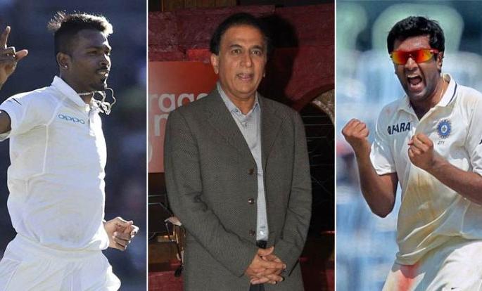 India vs England: hardik Pandya and ravichandran Ashwin are not all-rounder, sunil Gavaskar's straight drive | India vs England : पंड्या आणि अश्विन हे ऑलराऊंडर नाहीत, गावस्कर यांचा स्ट्रेट ड्राइव्ह