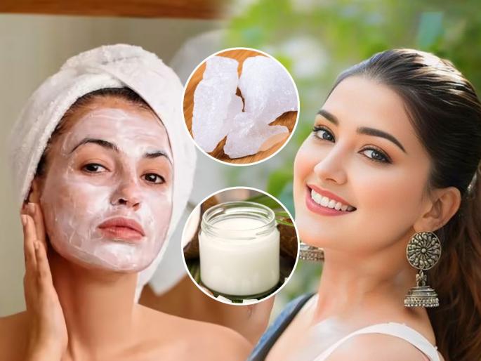 Alum & Coconut Oil For Skin Ayurvedic Doctor Shares Benefits Applying Fitkari & Coconut Oil On Face How to use fitkari & Coconut Oil For beautiful skin Alum & Coconut Oil Facemask | १ चमचा खोबरेल तेल-१ चिमूट तुरटी, चेहरा इतका चमकेल की मैत्रिणी विचारतील फेशियलचं नाव...