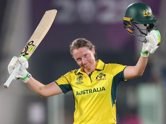 ICC Womens World Cup 2025 Alyssa Healy Out Of England Clash Australia Set For Nervous Aait Ahead | Alyssa Healy : बॅक टू बॅक सेंच्युरी, तरीही स्टार्कच्या बायकोवर आली बाकावर बसण्याची वेळ; कारण...