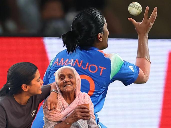 Doing absolutely fine Amanjot Kaur shuts down false claims about her grandmother’s health | माझी आजी ठणठणीत; कृपया खोट्या बातम्यांवर विश्वास ठेवू नका! वर्ल्ड चॅम्पियनची पोस्ट चर्चेत