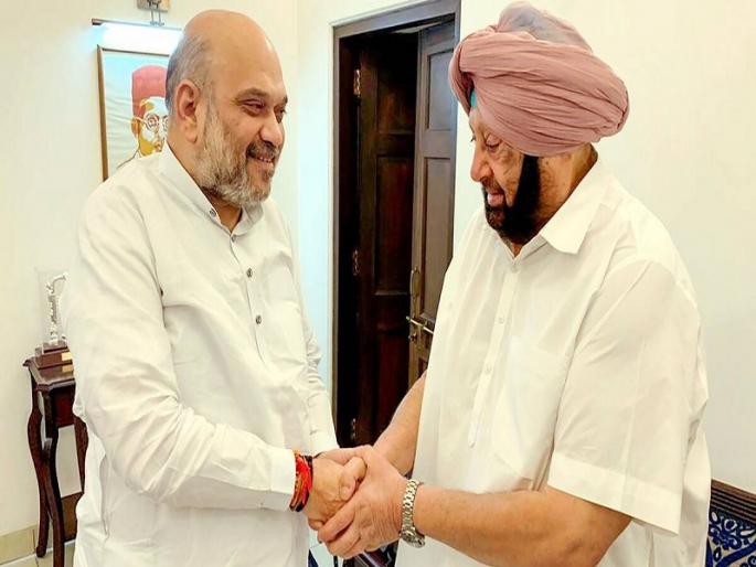 shiv sena saamna editorial criticize punjab former cm cpt amarinder singh home minister amit shah meeting |  ... आता भोगायला उरले नाही, तरीही खुर्चीचा मोह सुटत नाही; शिवसेनेची अमरिंदर सिंग यांच्यावर टीका shiv sena saamna editorial criticize punjab former cm cpt amarinder singh home minister amit shah meeting |  ... आता भोगायला उरले नाही, तरीही खुर्चीचा मोह सुटत नाही; शिवसेनेची अमरिंदर सिंग यांच्यावर टीका