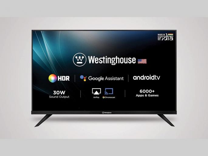 Amazon tv upgrade days sale big discounts on 43 inch westinghouse tv   | Amazon TV Sale: अर्ध्या किंमतीत मिळतेय 43-इंचाची Smart TV; फक्त काही दिवस 'ही' भन्नाट ऑफर  Amazon tv upgrade days sale big discounts on 43 inch westinghouse tv   | Amazon TV Sale: अर्ध्या किंमतीत मिळतेय 43-इंचाची Smart TV; फक्त काही दिवस 'ही' भन्नाट ऑफर