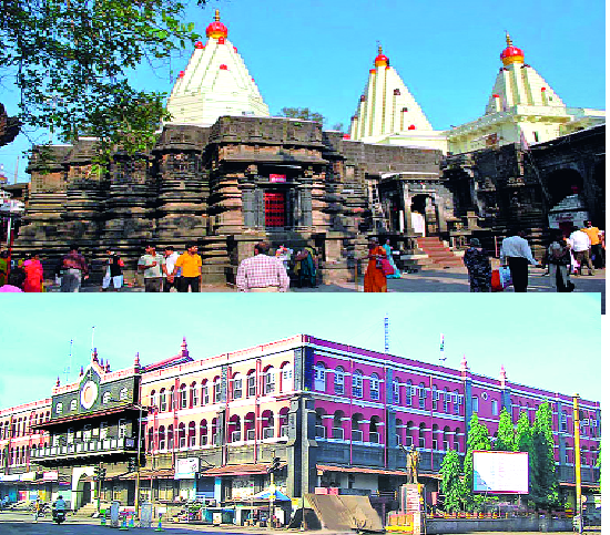 Ambabai's 80 crores Flex! : What happened to the Mandap? | ‘अंबाबाई’चे ८० कोटी फ्लेक्सवरच! : मंडपाचे काय झाले? Ambabai's 80 crores Flex! : What happened to the Mandap? | ‘अंबाबाई’चे ८० कोटी फ्लेक्सवरच! : मंडपाचे काय झाले?